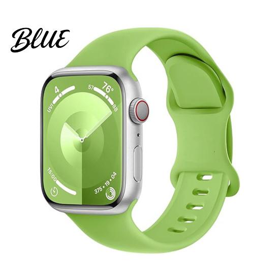 Universal Style Watch Band Silicone Waterproof Sweat-Proof Replacement Soft Solid