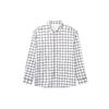Mihara Yasuhiro Collaborative Plaid Shirt Men Tops White F71M038401F-WT