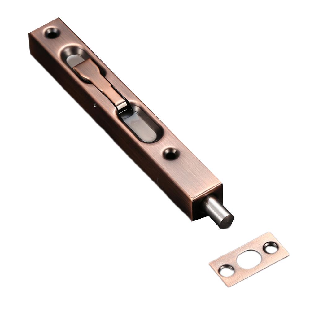 Stainless Steel Door Latches 8 Inch Anti Theft Design Enhanced Security Security Guard Latch Hardware Smooth Sliding