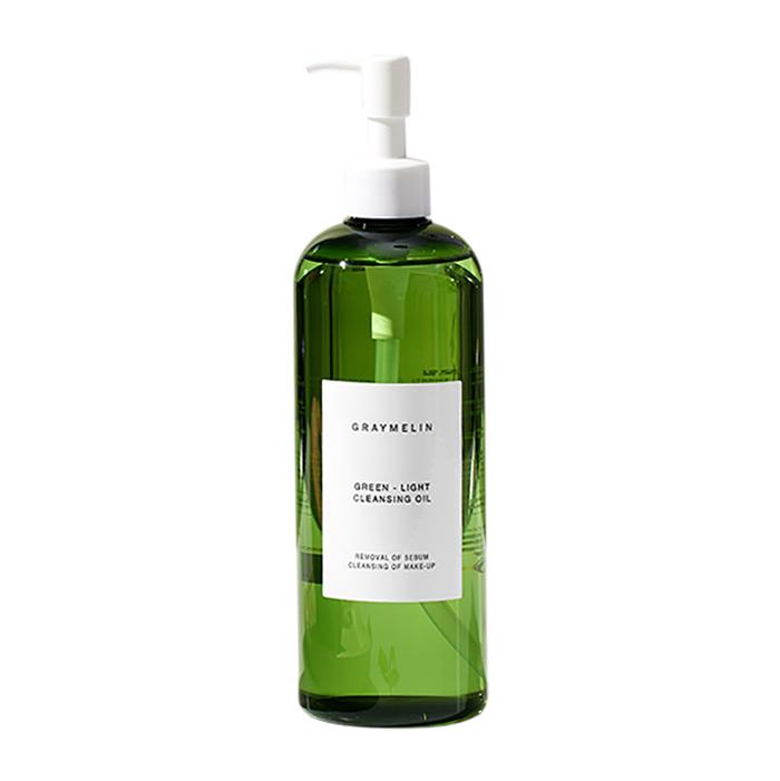 Graymelin Green Light Cleansing Oil – Hypoallergenic Makeup Remover with Natural Oils, Korean
