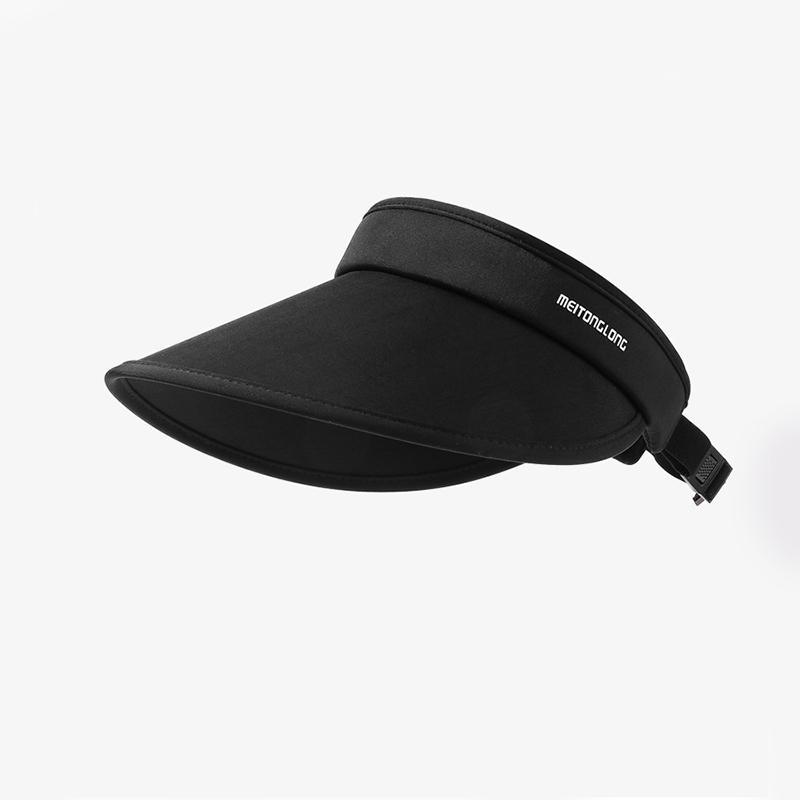 

Hat Versatile Style Simple Solid Color Breathable Womens Hatscaps Sunshade чорний