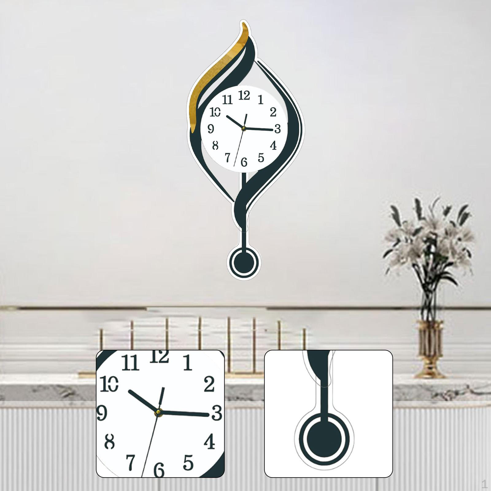 

Analog Wall Clock with Arabic Numerals for Kitchen and Bathroom Decor белый