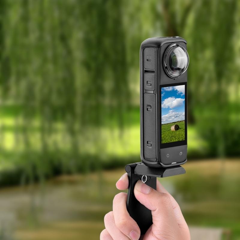 Multi Angle Magnetic Mounting Stand for Pocket 3 Camera Featuring Collapsible Stand Design and Anti Slip