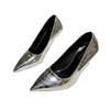 Hot Selling 2025 Summer New Pointed High Heels Women's Sandal Casual Shallow Mouth Shoe Fashion Elegant Ladies Pumps Heels Women