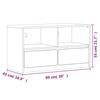 VidaXL TV Cabinet, Television Stand with Storage, TV Unit Living Room Interior, Modern 377597