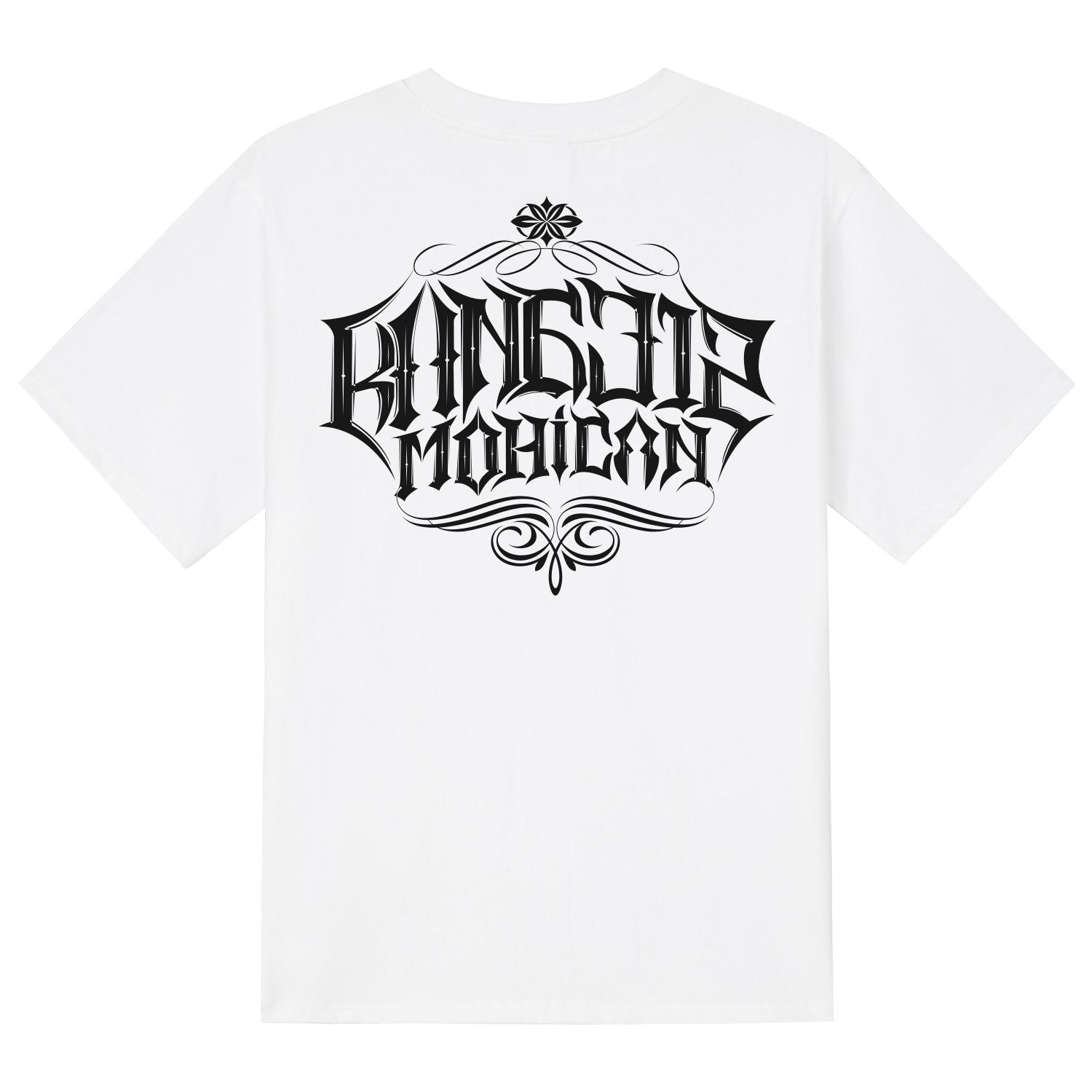 Khan 6312 Ktw0004 Khan Lettering Short Sleeve T-Shirt - White White/L