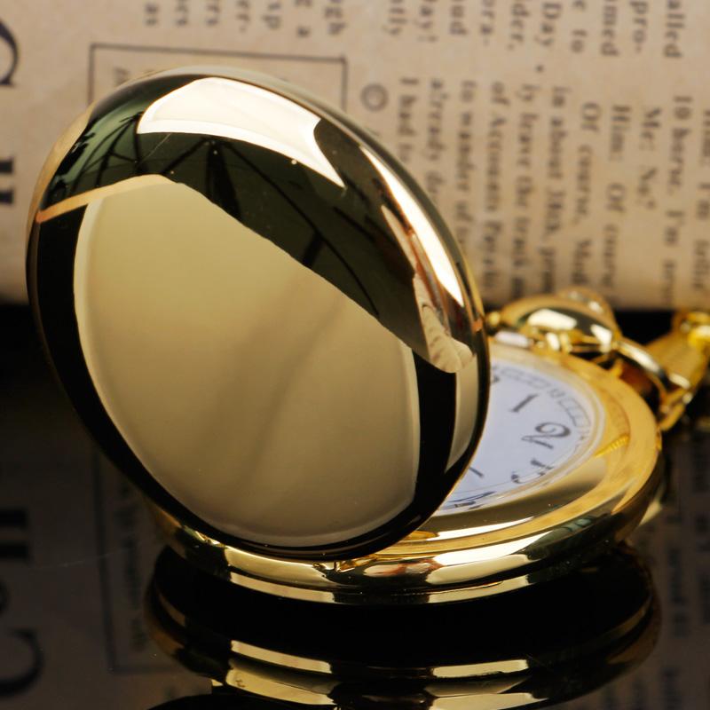 Quartz Movement Pocket Watch Chain Pendant Fob Watch Stainless Steel Men Women Gifts Fob Watch Relogio DeBolso