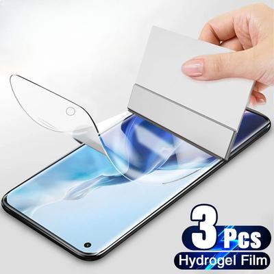 סרט הידרוג'ל עבור Xiaomi Mi 11 Lite PRO Ultra 10T 10S 9 8 SE Note 10 מגן מסך עבור MI MIX 4 poco x3 pro gt