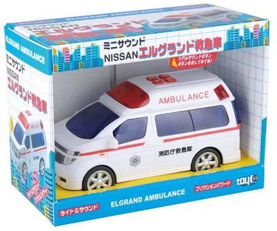 Toyco Mini Dźwiękowy Elgrand Karetka