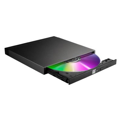 Logitec Direct External DVD Drive, Windows & Mac Compatible, USB Type-C, Ultra-thin, Ultra-light, Portable, M-Disc Compatible, CD Drive, Cable Include