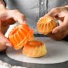 6Pcs Silicone Cake Molds Muffin Cake Cups Egg Tart Cupcake Dessert Baking Mold Bakeware Tools Color Random