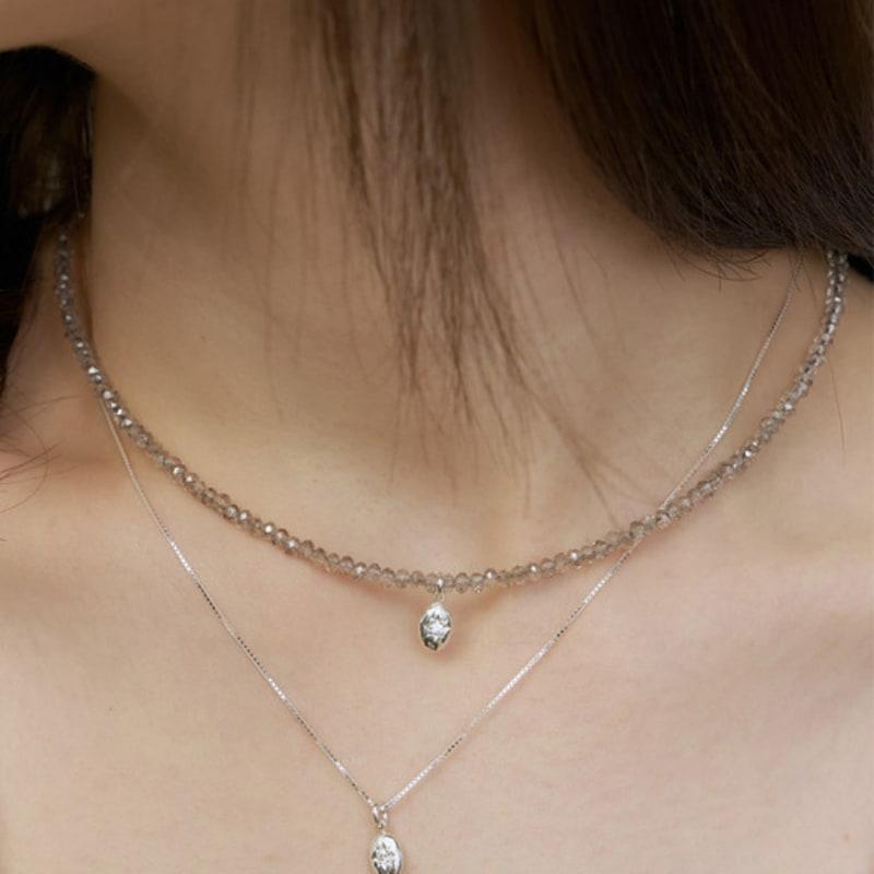 

XANADU VEGA NECKLACE 02 SILVER GREY