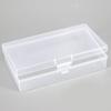New Stationery Stickers Plastic Storage Box Organizer Transparent Desktop Storage Container Plastic Art Tool Case for Craft