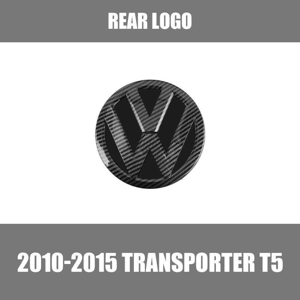 YNEPB1 1/2pcs Car Front Rear Trunk Logo Emblem Badge Sticker Decoration For Volkswagen VW Transporter T5 2010 2011 2012 2013 2015 2014