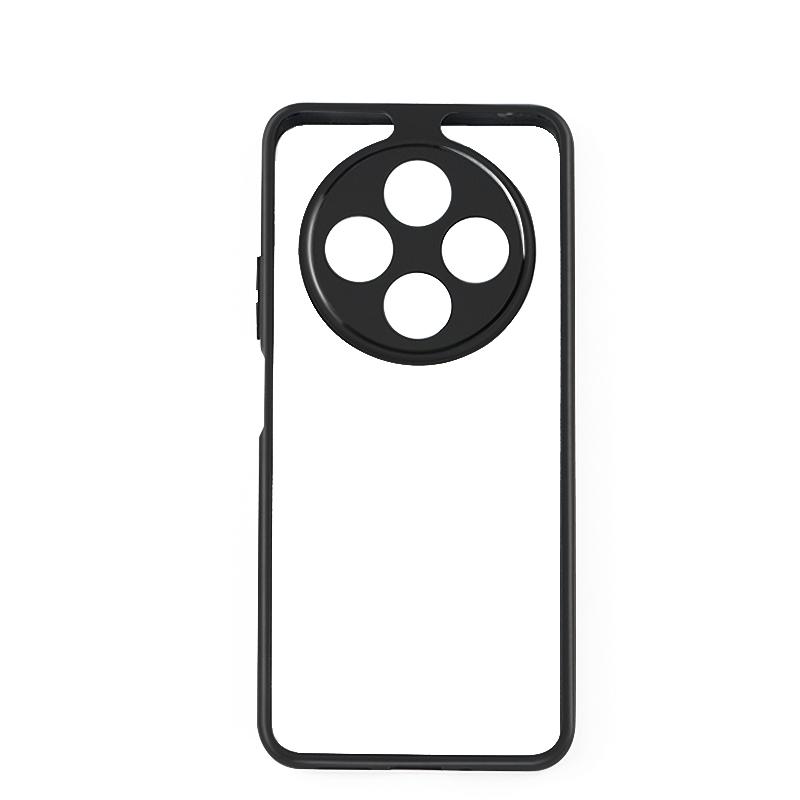 

For Xiaomi Poco C75 Case Xiaomi Poco C75 Cover Luxury Clear PC + TPU Shockproof Protective Phone Back Cover For Xiaomi Poco C75 For Poco C75 чёрный