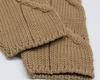 Chanel [Good condition/Domestic Regular Product] 99A P13655V00633 Cable Turtleneck Knit Sweater/ Tops 38 BrownUsed