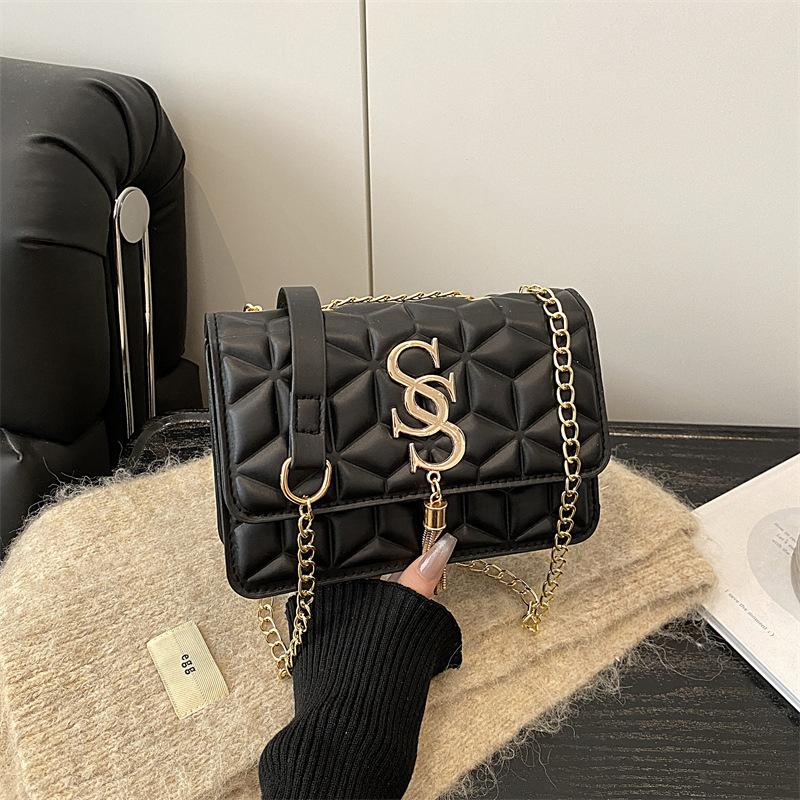 Chain Small Square Bag - Simple and Versatile Single-shoulder Crossbody Bag