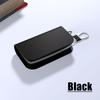 Jfbonin Universal Key Bag Genuine Top Layer Cowhide Leather Multifunctional Key Organizer For Car Coin And Household Keys