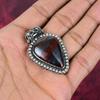 Iron Tiger Eye Pendant Gemstone Jewelry, 925 Solid Sterling Silver Pendant, Gift For Women Handmade Pendant