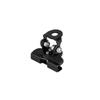 2pcs Universal Car Auto A-Pillar Hood LED Work Light Bracket Holder Clamp Engine Cover Lamp Bar Mounting Clamp