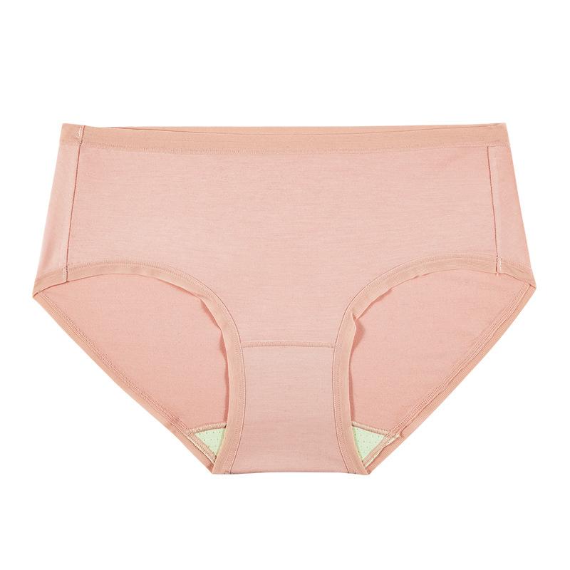Lenjerie moale de mătase Lenjerie netedă Lenjerie de ultimă oră Lenjerie modală Lenjerie antibacteriană Slip de damă cu talie medie