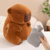 Hand Warmer Capybara Plush Toy Stuffed Animal Doll Cute Decoration Kids Gift