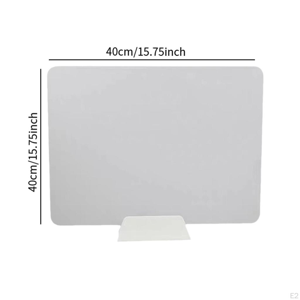 Acoustic Desktop Privacy Panel, Desk Divider, Partition Board, Office Screen for