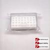 Eco-Friendly Transparent PP Plastic Battery Case with Sponge Lining for No. 5 & No. 7 Batteries