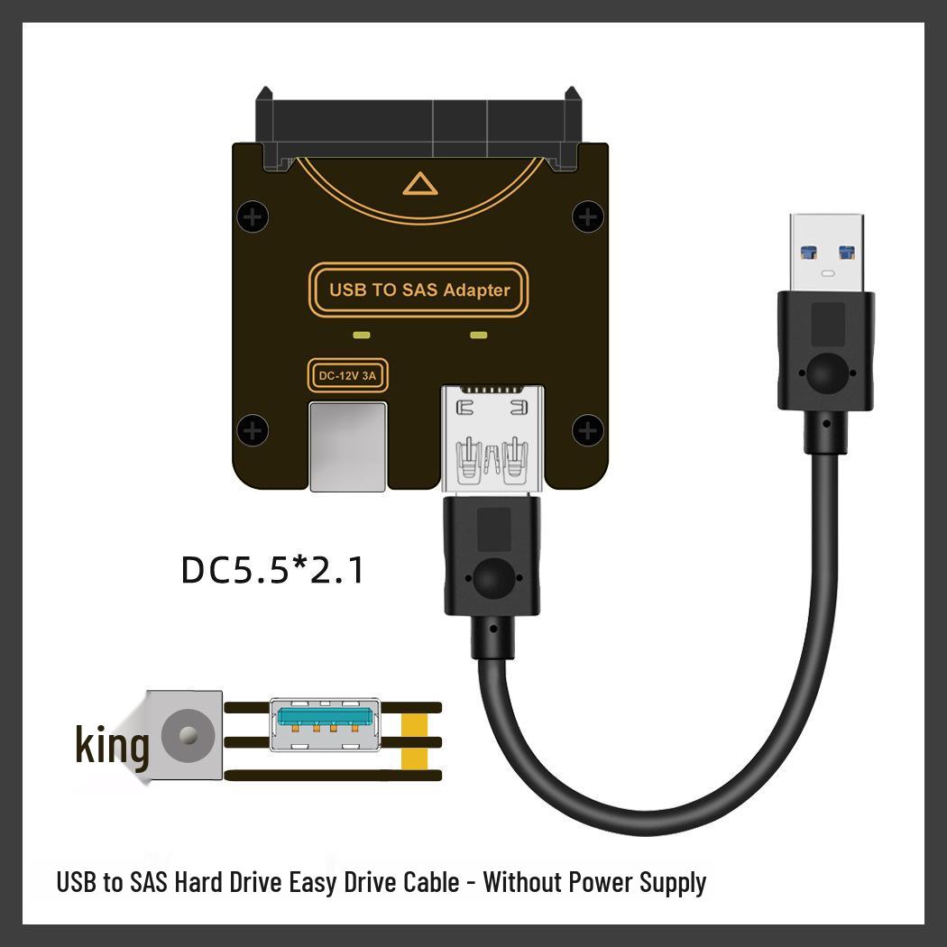

SAS 29-Pin to USB Adapter Cable for SSD and HDD Expansion