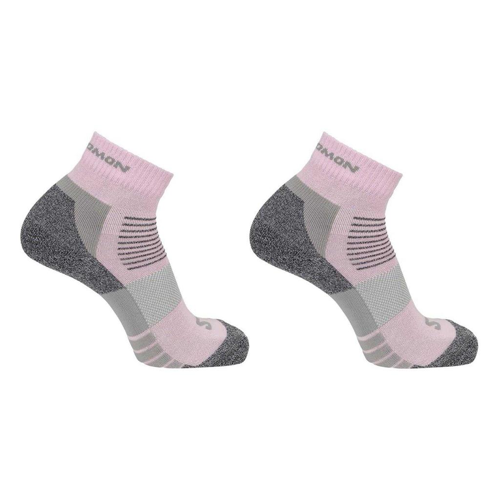 SALOMON Mens Merino Wool Ankle Socks (Pack of 2)