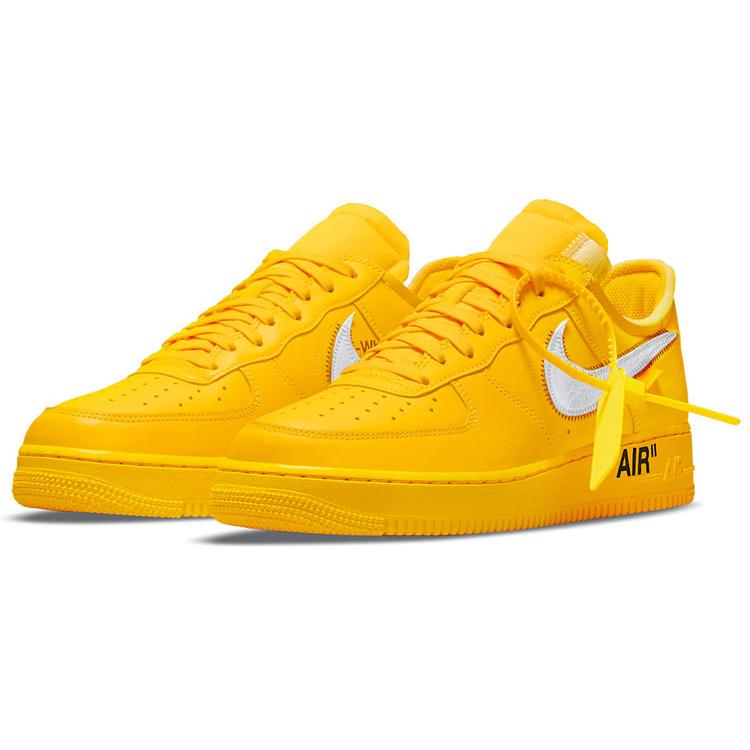 Nike Air Force 1 Low Off White Ica University Gold DD1876-700