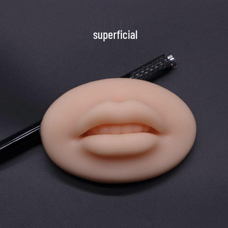 5D Realistic Silicone Lip Practice Module for Microblading Beginners