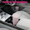 Leakproof Design Car Garbage Bin With Lid Mini Trash Can Portable Car Trash Can  for Door Storage
