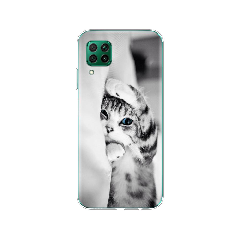 

Чохол для Huawei P40 Lite 5G 4G М який Прозорий ТПУ Силіконовий Чохол для Телефону Для Huawei P40 Lite E P40Lite Бампер Coque Задня панель тварина Huawei P40 Lite 4G