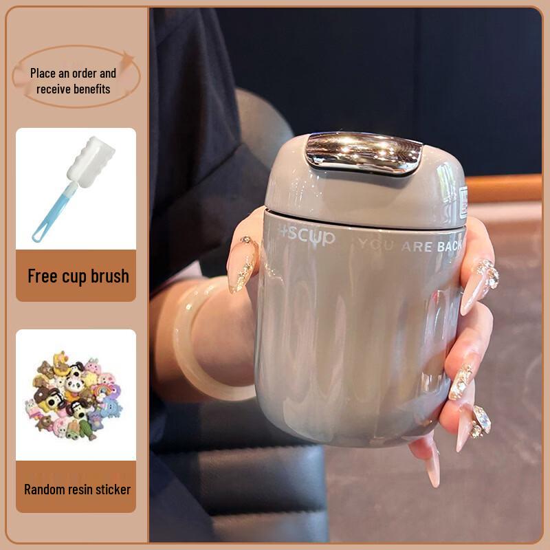OLOEY Mini Portable 316 Stainless Steel Insulated Pocket Coffee Cup