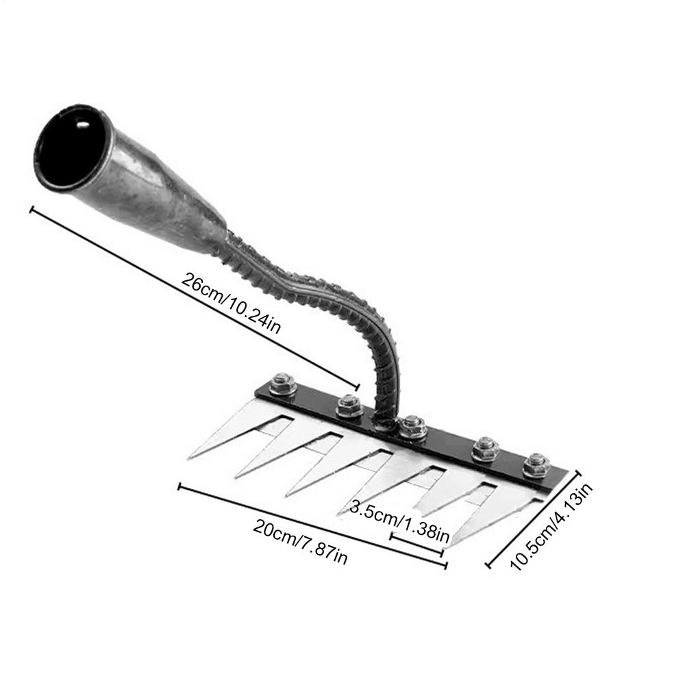 Multifunctional Hand Weeder for Garden Weeding Hoe Rake Hand Weeder Tool Detachable Remover Weeder Durable Garden Weeding Tool