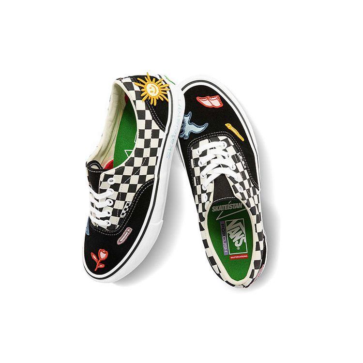 Vans Era Low Top Skateschuhe Unisex Sneaker Schwarz Weiß VN0A5FC989C