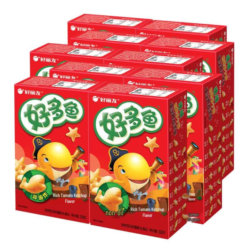 Orion Oh! Kfish Ketchup Flavor Puffed Snacks