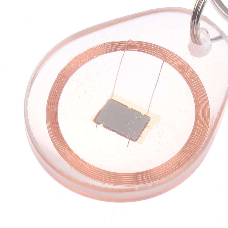 Cuid Keychain Token Rewritable Smart Keys Nfc Tag Copy Fobs 13.56Mhz Access Control Writable Card Cuid Changeable Wet Inlay