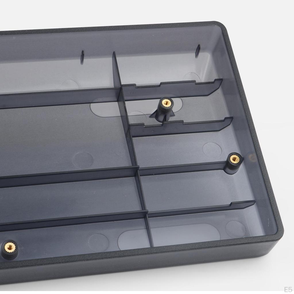 Compact Plastic Case for POKER 2 60% Mechanical Keyboard, Easy Assembly