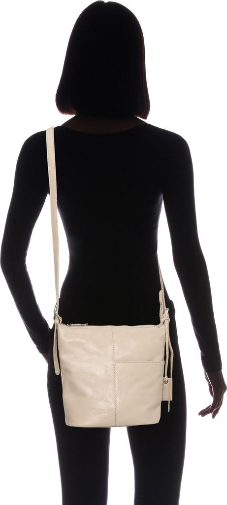 Peaks Peak Women's Cowhide Shoulder Bag, Beige, YT-3933