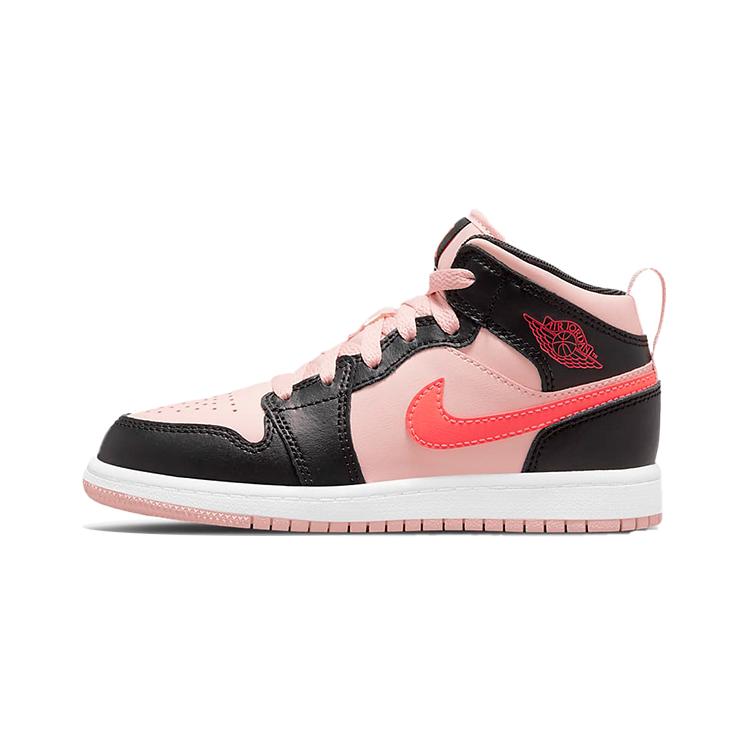 Jordan 1 Mid PS Black Pink Crimson 640734-604 35