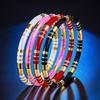 Handmade Enamel Simple Design Niche Buckle Bracelet