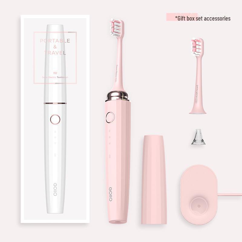 

Беспроводная звуковая электрическая зубная щетка с 2 насадками и двигателем на магнитной левитации