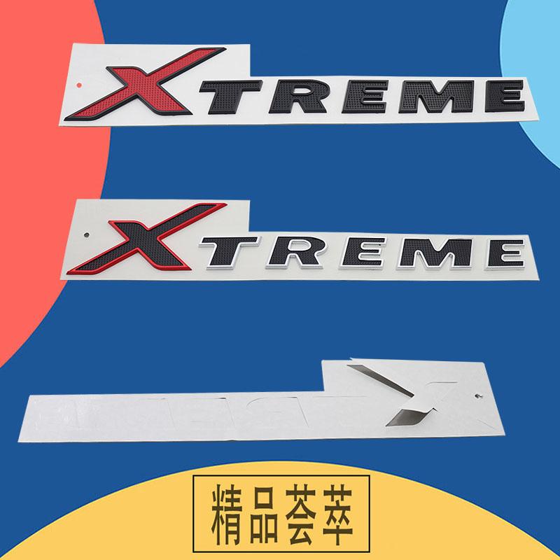 3D Premium XTREME Limited Edition für X treme Waistline Auto Motorhaube Kotflügel Kofferraum Heckklappe Namensschild Aufkleber Emblem Abzeichen Sticker