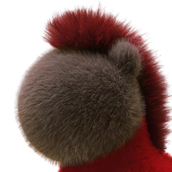 2026 Jahr des Pferdes Plüschpuppe Weicher Stoff Pferdeornament Chinesisches Neujahr Frühlingsfest Tierkreisdekoration