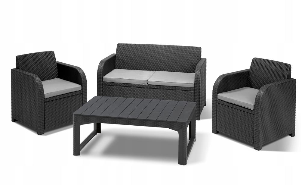 Table Garden Table Terrace Balcony Coffee Adjustable 2in1 KETER 