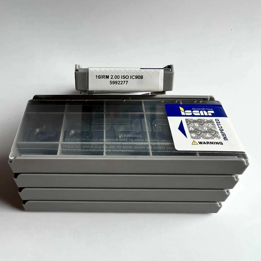 16IRM2.00ISO IC908 /Industrial indexable Carbide Inserts 10 PCS