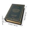 Leather Texture Faux Book Box Book Shaped Book Shaped Storage Box  Photography Prop
