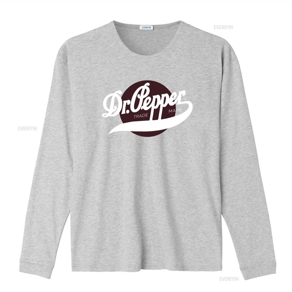 Vintage Trade Mark Dr Pepper T Shirt Retro Style for Soft Drink Fans Vintage Washed Streetwear Versatile Slightly Comfortable